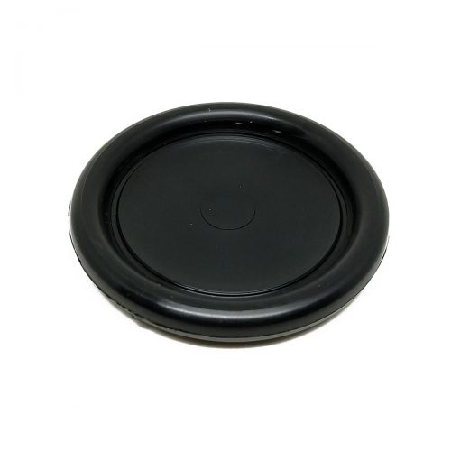 Piano castor cup - plastic - black - Ø60mm