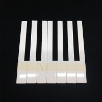Klaviertastenbelag ohne Fronten - creme - 50mm